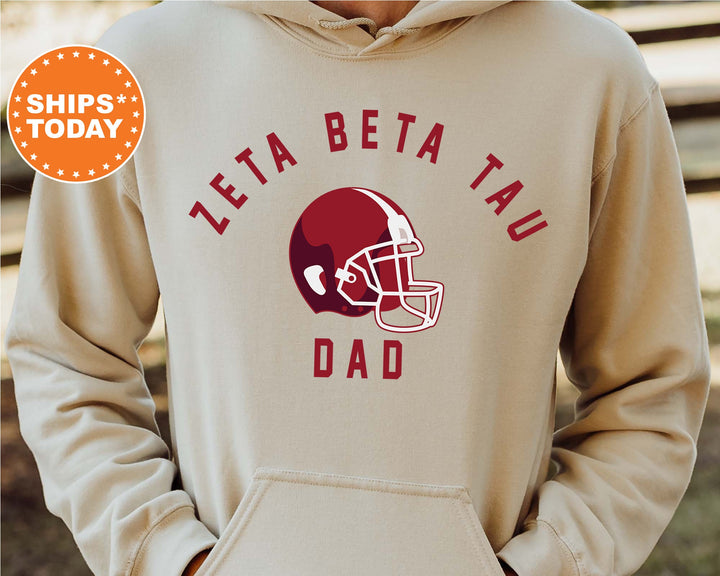 Zeta Beta Tau Fraternity Dad Fraternity Sweatshirt | ZBT Dad Sweatshirt | Fraternity Gift | College Greek Apparel | Gift For Dad _ 6725g