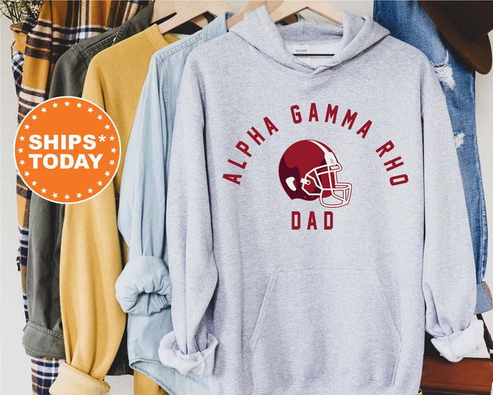 Alpha Gamma Rho Fraternity Dad Fraternity Sweatshirt | AGR Dad Sweatshirt | Fraternity Gift | College Greek Apparel | Gift For Dad _ 6697g