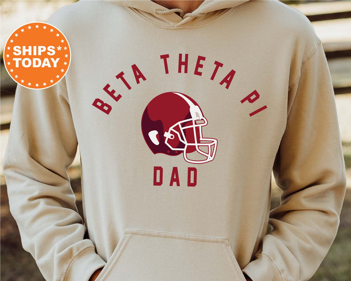 Beta Theta Pi Fraternity Dad Fraternity Sweatshirt | Beta Dad Sweatshirt | Fraternity Gift | College Greek Apparel | Gift For Dad _ 6700g