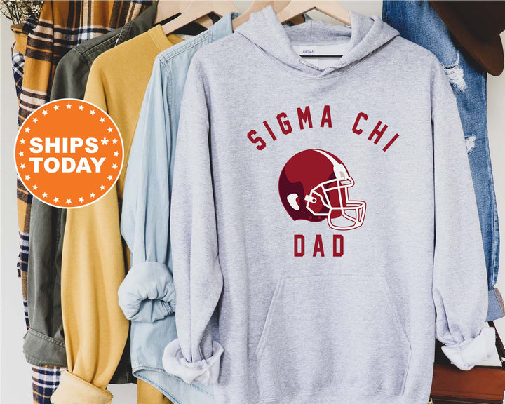 Sigma Chi Fraternity Dad Fraternity Sweatshirt | Sigma Chi Dad Sweatshirt | Fraternity Gift | College Greek Apparel | Gift For Dad _ 6718g