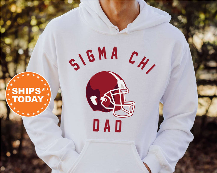 Sigma Chi Fraternity Dad Fraternity Sweatshirt | Sigma Chi Dad Sweatshirt | Fraternity Gift | College Greek Apparel | Gift For Dad _ 6718g