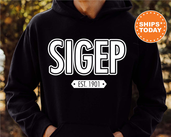 Sigma Phi Epsilon Legacy Fraternity Sweatshirt | SigEp Sweatshirt | Initiation Gift | Comfy Greek Sweatshirt | Greek Apparel _  10922g