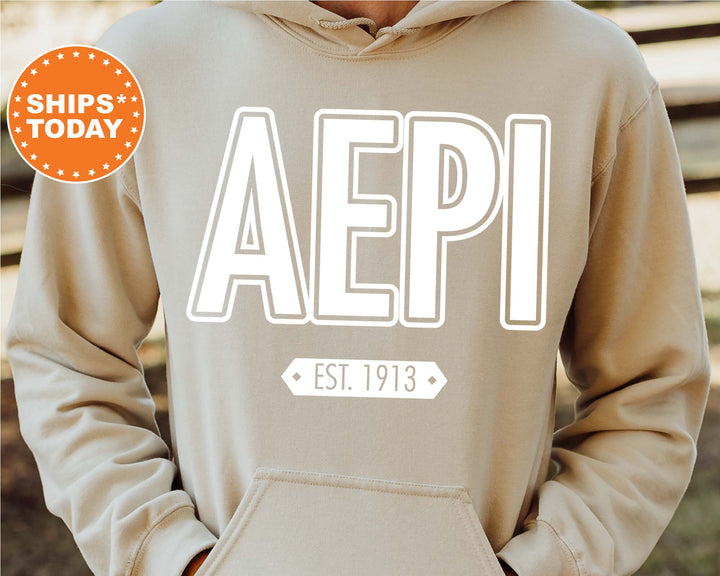 Alpha Epsilon Pi Legacy Fraternity Sweatshirt | AEPi Sweatshirt | Initiation Gift | Comfy Greek Sweatshirt | Greek Apparel _  10898g