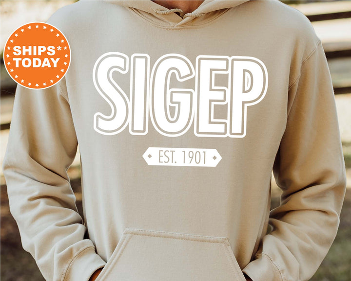 Sigma Phi Epsilon Legacy Fraternity Sweatshirt | SigEp Sweatshirt | Initiation Gift | Comfy Greek Sweatshirt | Greek Apparel _  10922g