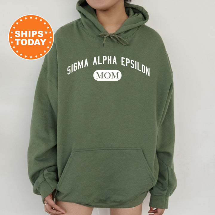 Sigma Alpha Epsilon Athletic Mom Fraternity Sweatshirt | SAE Mom Sweatshirt | Fraternity Mom | Mother's Day Gift | Gift For Mom