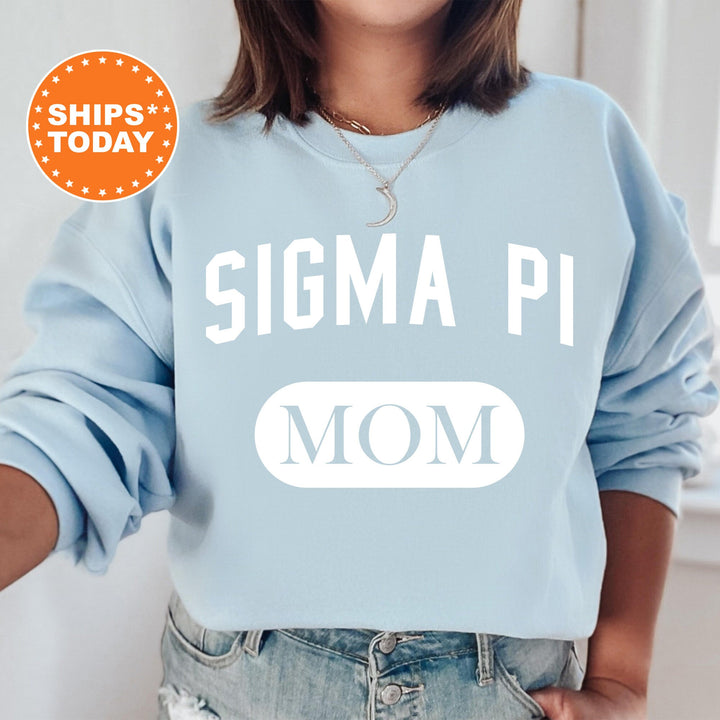 Sigma Pi Athletic Mom Fraternity Sweatshirt | Sigma Pi Mom Sweatshirt | Fraternity Mom Hoodie | Mother's Day Gift | Gift For Mom
