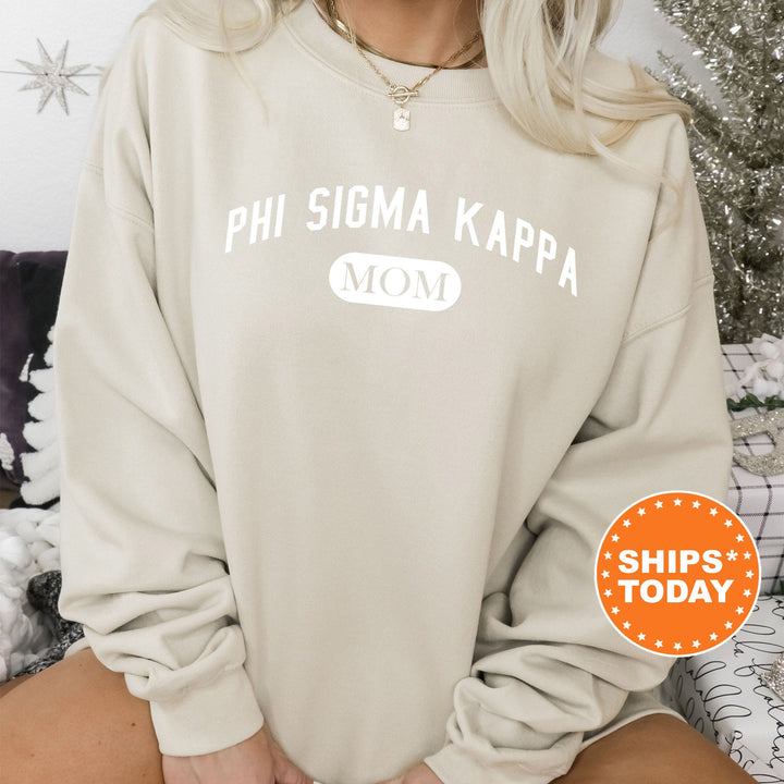 Phi Sigma Kappa Athletic Mom Fraternity Sweatshirt | Phi Sig Mom Sweatshirt | Fraternity Mom | Mother's Day Gift | Gift For Mom