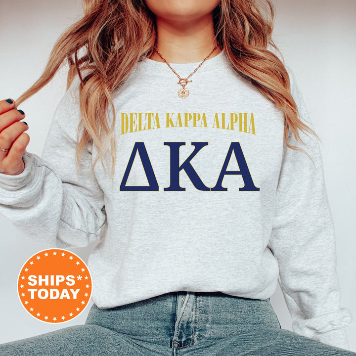 Delta Kappa Alpha Greek Identity COED Sweatshirt | Delta Kappa Alpha Sweatshirt | Greek Letters | Sorority Letters | Greek Apparel _ 15417g