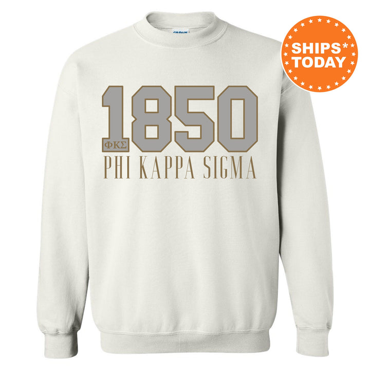 Phi Kappa Sigma Greek Bond Fraternity Sweatshirt | Skulls Sweatshirt | Fraternity Gift | Greek Letters | College Crewneck _  15557g
