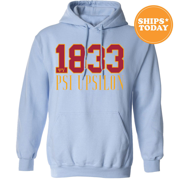 Psi Upsilon Greek Bond Fraternity Sweatshirt | Psi U Sweatshirt | Fraternity Gift | Greek Letters | College Crewneck | Bid day _  15563g