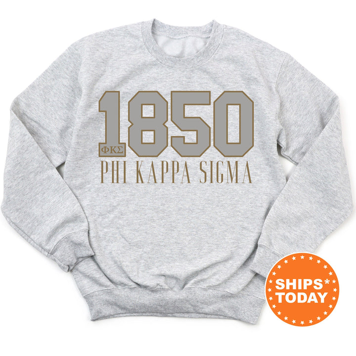Phi Kappa Sigma Greek Bond Fraternity Sweatshirt | Skulls Sweatshirt | Fraternity Gift | Greek Letters | College Crewneck _  15557g