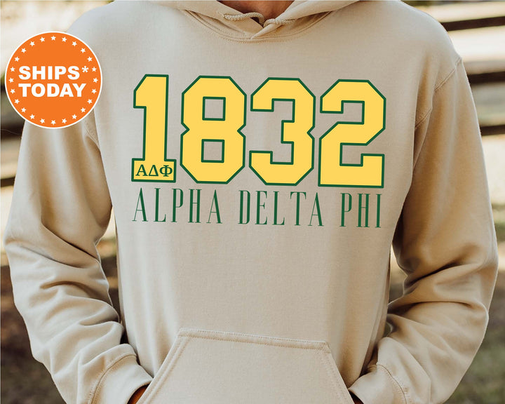 Alpha Delta Phi Greek Bond Fraternity Sweatshirt | Alpha Delt Sweatshirt | Fraternity Gift | Greek Letters | College Crewneck _  15542g
