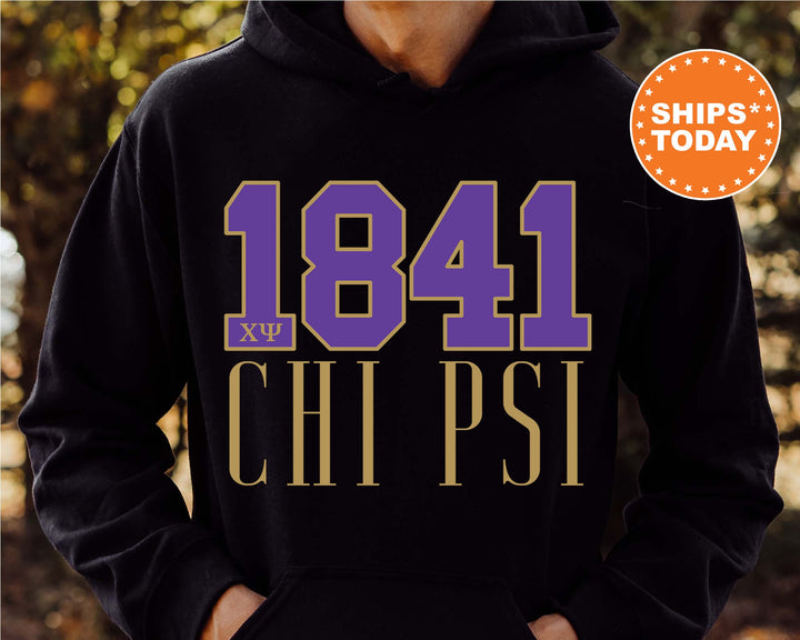 Chi Psi Greek Bond Fraternity Sweatshirt | Chi Psi Sweatshirt | Fraternity Gift | Greek Letters | College Crewneck | Bid Day Gift _  15544g