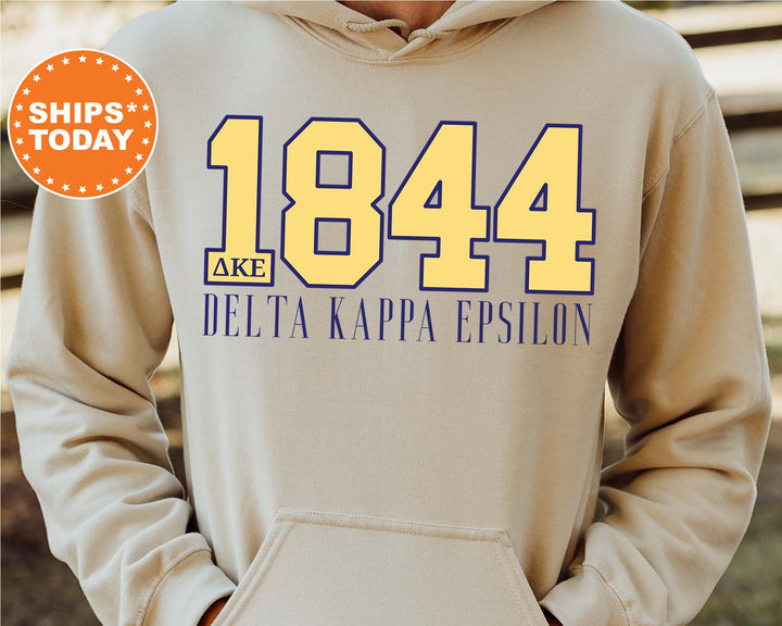 Delta Kappa Epsilon Greek Bond Fraternity Sweatshirt | DKE Sweatshirt | Fraternity Gift | Greek Letters | College Crewneck _  15547g