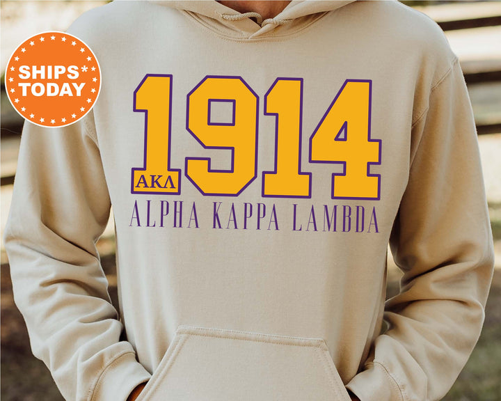 Alpha Kappa Lambda Greek Bond Fraternity Sweatshirt | AKL Sweatshirt | Fraternity Gift | Greek Letters | College Crewneck _  15543g