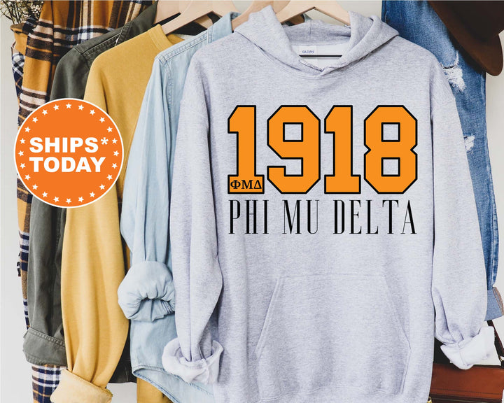 Phi Mu Delta Greek Bond Fraternity Sweatshirt | Phi Mu Delta Sweatshirt | Fraternity Gift | Greek Letters | College Crewneck _  15559g