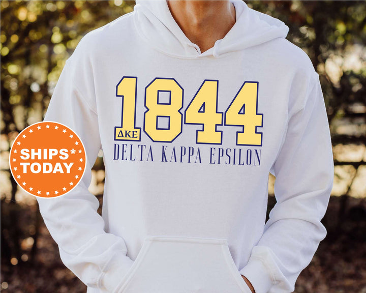 Delta Kappa Epsilon Greek Bond Fraternity Sweatshirt | DKE Sweatshirt | Fraternity Gift | Greek Letters | College Crewneck _  15547g