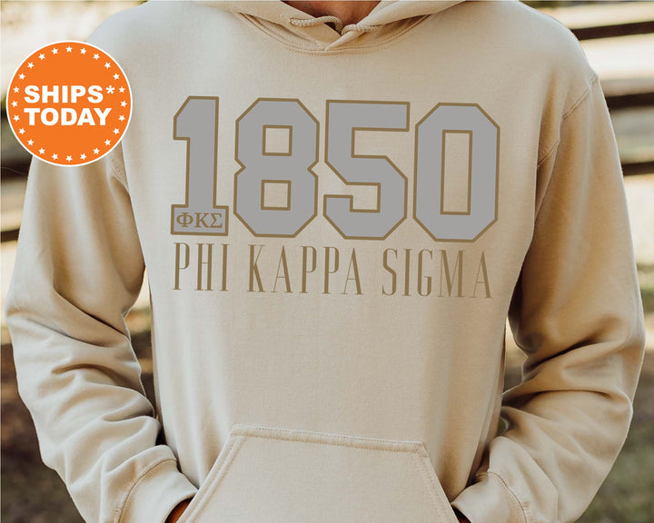 Phi Kappa Sigma Greek Bond Fraternity Sweatshirt | Skulls Sweatshirt | Fraternity Gift | Greek Letters | College Crewneck _  15557g