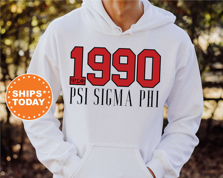 Psi Sigma Phi Greek Bond Fraternity Sweatshirt | Psi Sigma Phi Sweatshirt | Fraternity Gift | Greek Letters | College Crewneck _  15562g