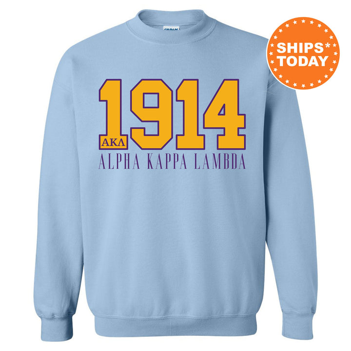 Alpha Kappa Lambda Greek Bond Fraternity Sweatshirt | AKL Sweatshirt | Fraternity Gift | Greek Letters | College Crewneck _  15543g