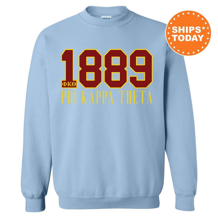 Phi Kappa Theta Greek Bond Fraternity Sweatshirt | Phi Kap Sweatshirt | Fraternity Gift | Greek Letters | College Crewneck _  15558g
