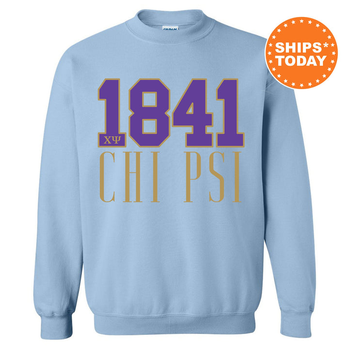 Chi Psi Greek Bond Fraternity Sweatshirt | Chi Psi Sweatshirt | Fraternity Gift | Greek Letters | College Crewneck | Bid Day Gift _  15544g