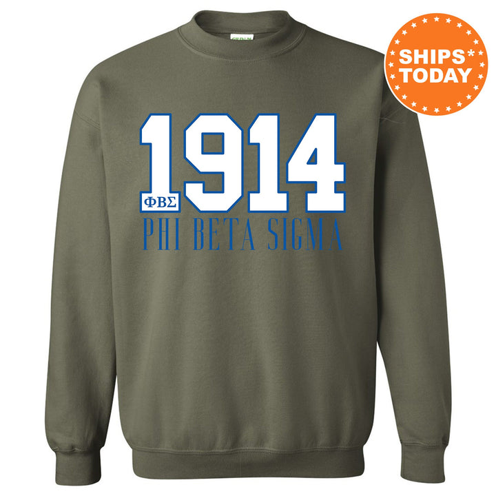 Phi Beta Sigma Greek Bond Fraternity Sweatshirt | Phi Beta Sigma Sweatshirt | Fraternity Gift | Greek Letters | College Crewneck _  15570g