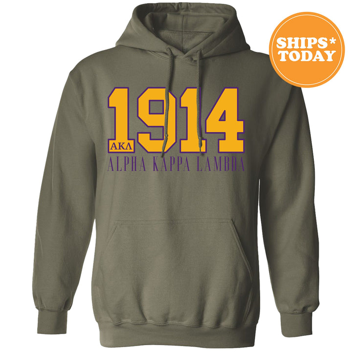 Alpha Kappa Lambda Greek Bond Fraternity Sweatshirt | AKL Sweatshirt | Fraternity Gift | Greek Letters | College Crewneck _  15543g