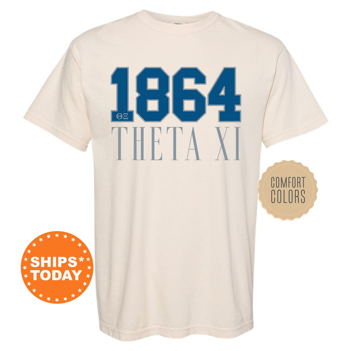 Theta Xi Greek Bond Fraternity T-Shirt | Theta Xi Shirt | Comfort Colors Tee | Fraternity Gift | College Greek Apparel _ 15568g
