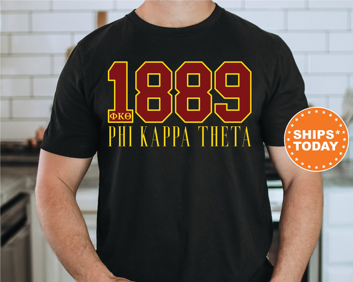 Phi Kappa Theta Greek Bond Fraternity T-Shirt | Phi Kap Shirt | Comfort Colors Tee | Fraternity Gift | College Greek Apparel _ 15558g