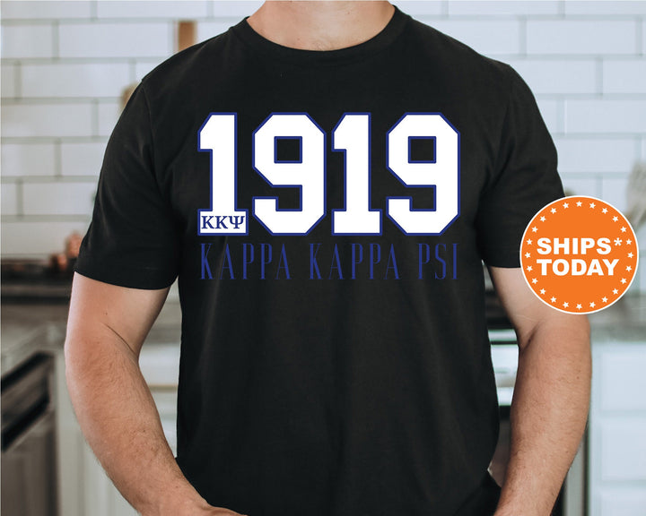 Kappa Kappa Psi Greek Bond Fraternity T-Shirt | Kappa Kappa Psi Shirt | KKPsi Comfort Colors Tee | Fraternity Gift | Greek Apparel _ 15551g