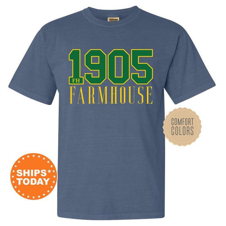 Farmhouse Greek Bond Fraternity T-Shirt | Farmhouse Shirt | Comfort Colors Tee | Fraternity Gift | College Greek Apparel _ 15548g