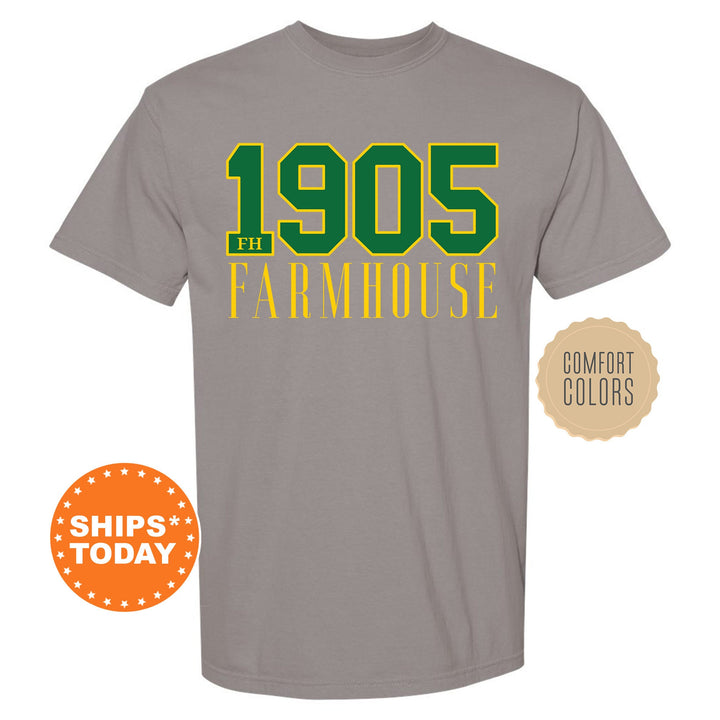 Farmhouse Greek Bond Fraternity T-Shirt | Farmhouse Shirt | Comfort Colors Tee | Fraternity Gift | College Greek Apparel _ 15548g