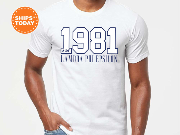 Lambda Phi Epsilon Greek Bond Fraternity T-Shirt | Lambda Phi Epsilon Shirt | Comfort Colors Tee | Fraternity Gift | Greek Apparel _ 15553g