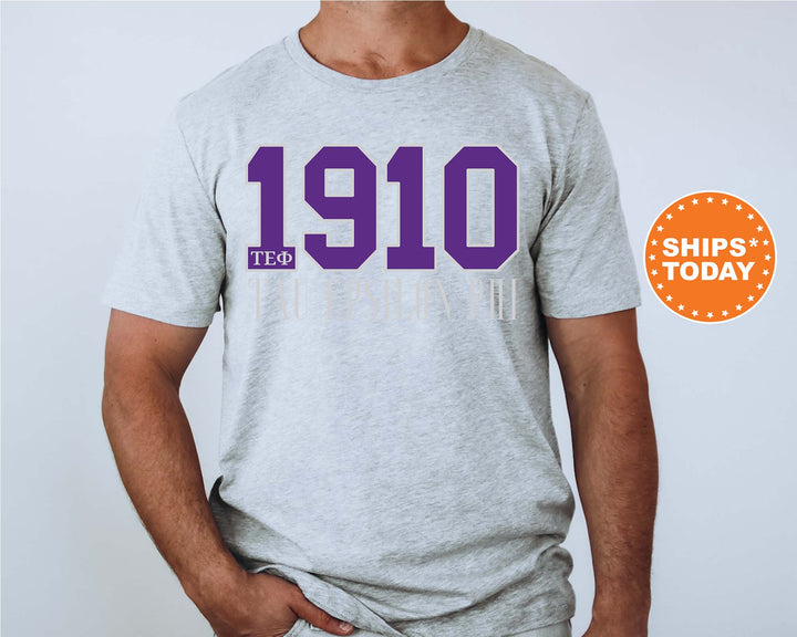 Tau Epsilon Phi Greek Bond Fraternity T-Shirt | Tau Epsilon Phi Shirt | TEP Comfort Colors Tee | Fraternity Gift | Greek Apparel _ 15567g
