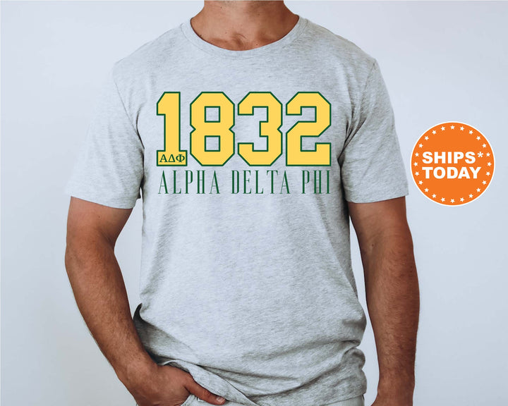 Alpha Delta Phi Greek Bond Fraternity T-Shirt | Alpha Delt Shirt | ADPhi Comfort Colors Tee | Fraternity Gift | Greek Apparel _ 15542g