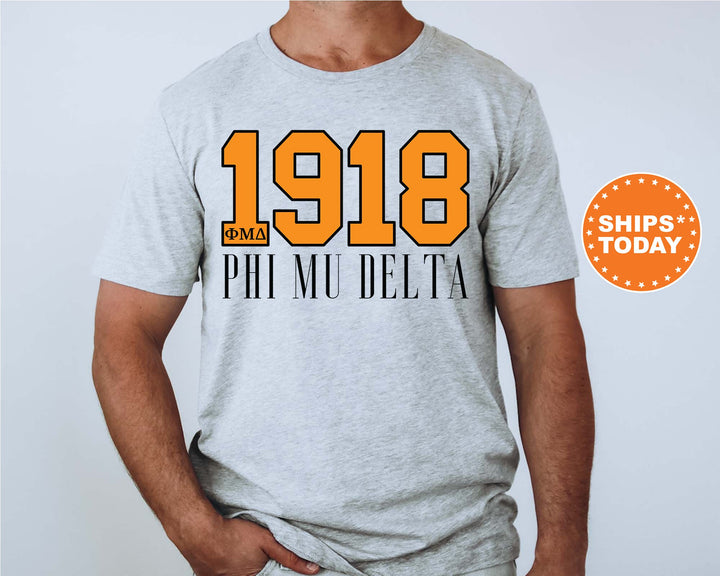 Phi Mu Delta Greek Bond Fraternity T-Shirt | Phi Mu Delta Shirt | Comfort Colors Tee | Fraternity Gift | College Greek Apparel _ 15559g