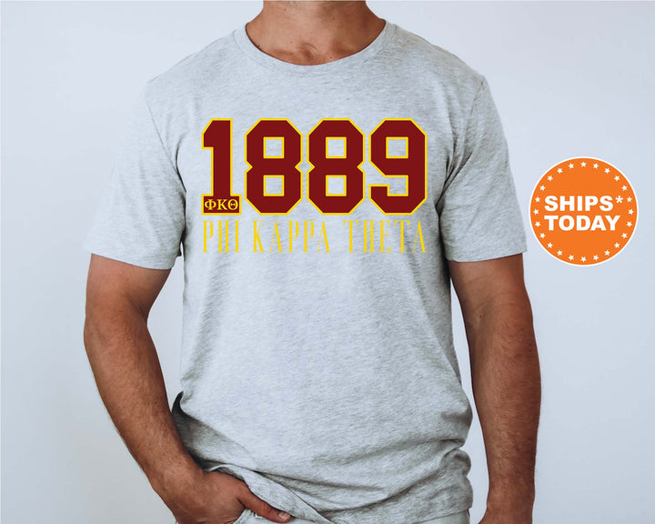 Phi Kappa Theta Greek Bond Fraternity T-Shirt | Phi Kap Shirt | Comfort Colors Tee | Fraternity Gift | College Greek Apparel _ 15558g