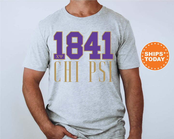 Chi Psi Greek Bond Fraternity T-Shirt | Chi Psi Shirt | Comfort Colors Tee | Fraternity Gift | College Greek Apparel _ 15544g