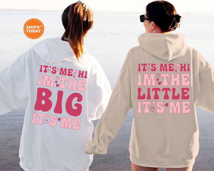 It's Me Hi I'm The Big It's Me | Big Little GBig GGBig Sorority Sweatshirt | Big Little Family | Big Little Recruitment Sorority Gift _  505
