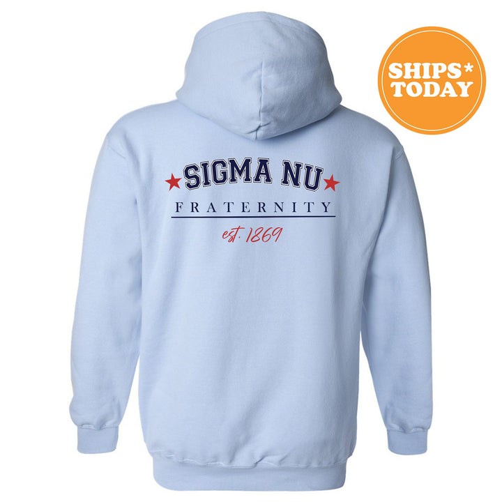 Sigma Nu Patriot Pledge Fraternity Sweatshirt | Sigma Nu Crewneck Sweatshirt | New Pledge Fraternity Gift | Rush Sweatshirt _ 14139g