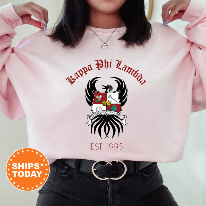 Kappa Phi Lambda Royal Crest Sorority Sweatshirt | Kappas Sweatshirt | KPL Crewneck Sweatshirt | Sorority Gift | Sorority Merch