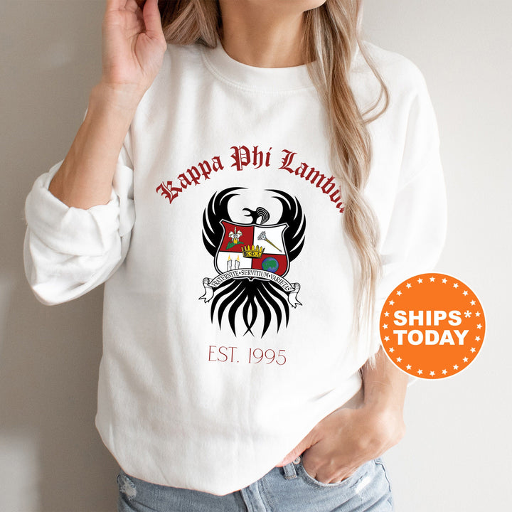 Kappa Phi Lambda Royal Crest Sorority Sweatshirt | Kappas Sweatshirt | KPL Crewneck Sweatshirt | Sorority Gift | Sorority Merch