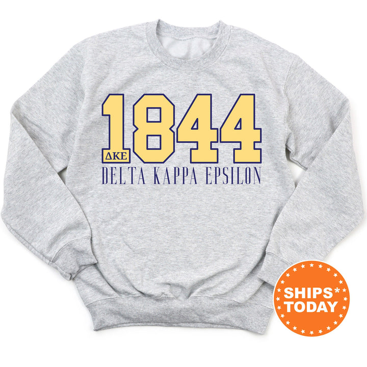 Delta Kappa Epsilon Greek Bond Fraternity Sweatshirt | DKE Sweatshirt | Fraternity Gift | Greek Letters | College Crewneck _  15547g