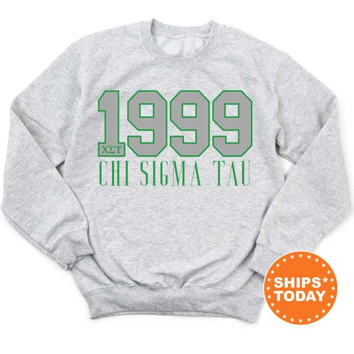 Chi Sigma Tau Greek Bond Fraternity Sweatshirt | Chi Sig Sweatshirt | Fraternity Gift | Greek Letters | College Crewneck | Bid day _  15545g