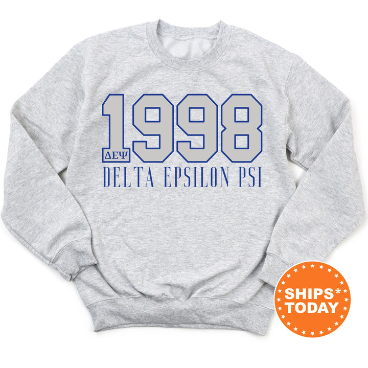 Delta Epsilon Psi Greek Bond Fraternity Sweatshirt | DEPsi Sweatshirt | Fraternity Gift | Greek Letters | College Crewneck _  15546g
