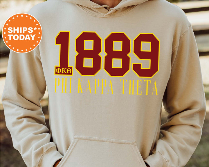 Phi Kappa Theta Greek Bond Fraternity Sweatshirt | Phi Kap Sweatshirt | Fraternity Gift | Greek Letters | College Crewneck _  15558g