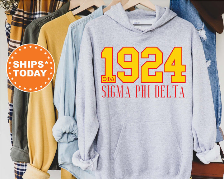 Sigma Phi Delta Greek Bond Fraternity Sweatshirt | Sigma Phi Delta Sweatshirt | Fraternity Gift | Greek Letters | College Crewneck _  15566g