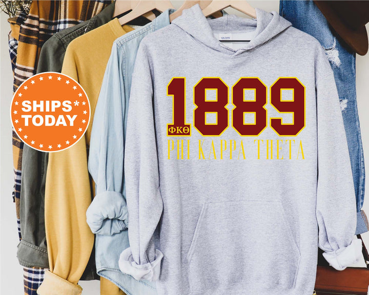 Phi Kappa Theta Greek Bond Fraternity Sweatshirt | Phi Kap Sweatshirt | Fraternity Gift | Greek Letters | College Crewneck _  15558g