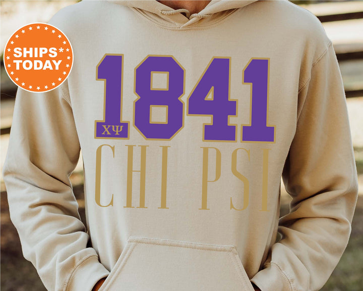 Chi Psi Greek Bond Fraternity Sweatshirt | Chi Psi Sweatshirt | Fraternity Gift | Greek Letters | College Crewneck | Bid Day Gift _  15544g